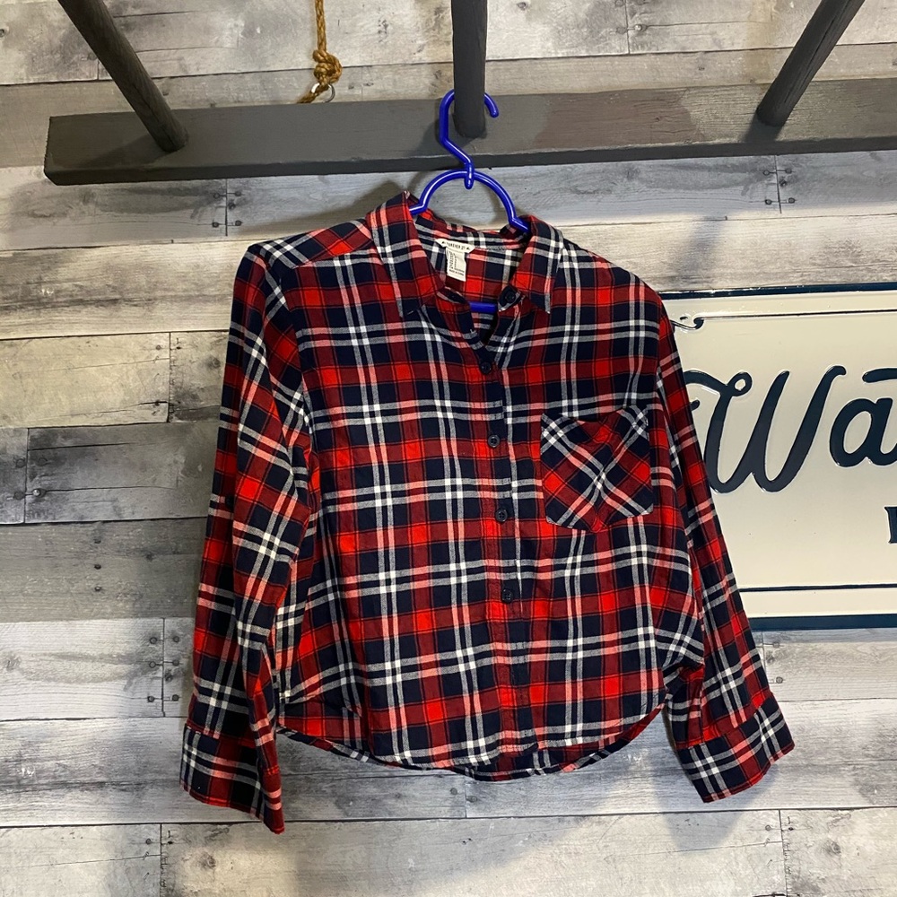 Long sleeved flannel